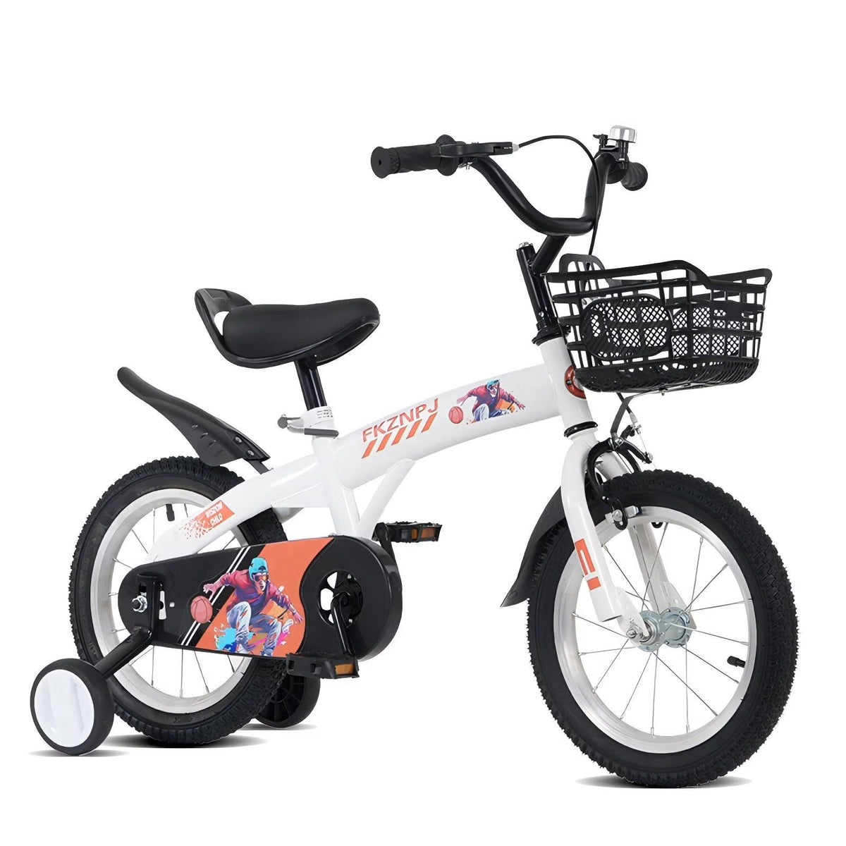 Baprem Girls' Bicycle, 18 Inch, Pink - Single Speed