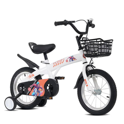 Baprem Girls' Bicycle, 18 Inch, Pink - Single Speed