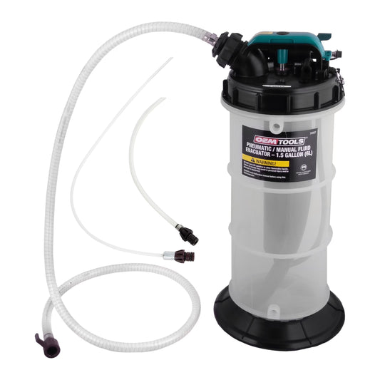 OEMTOOLS Pneumatic/Manual Fluid Extractor 1.5 Gallon (6L) - 24937
