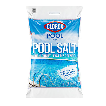 Clorox Pool&Spa Pool Salt 40lb, 49 Bags - Pallet