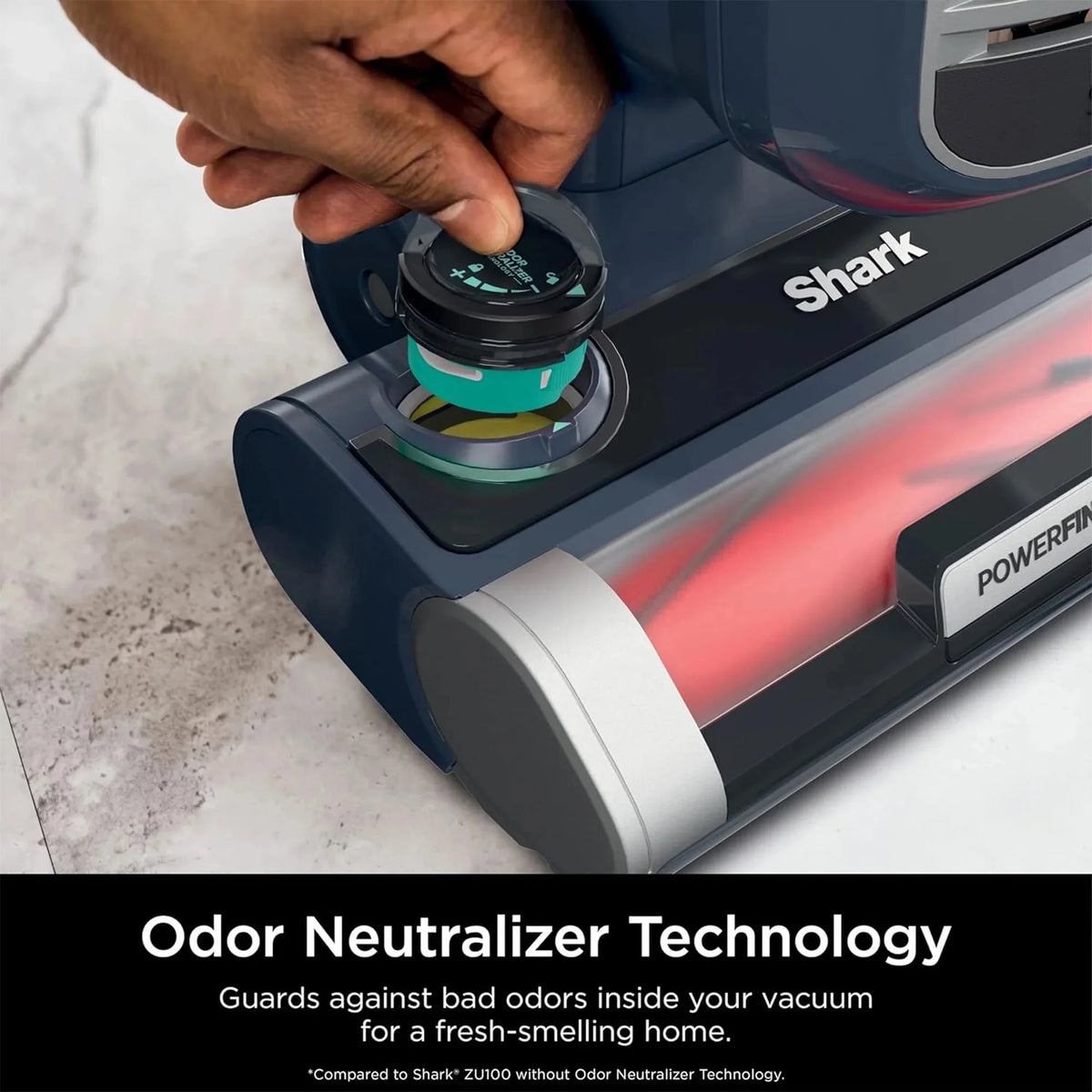 Shark Rotator Bagless Upright Pet Hair Vacuum Cleaner, Navy - Open Box