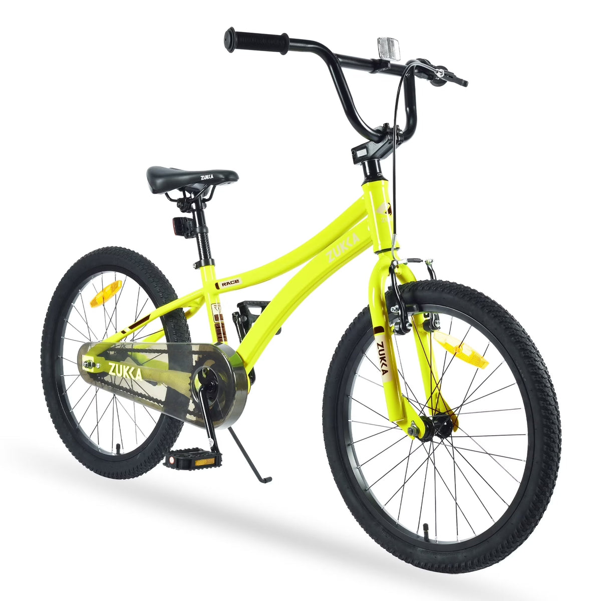 Baprem Girls' Bicycle, 18 Inch, Pink - Single Speed