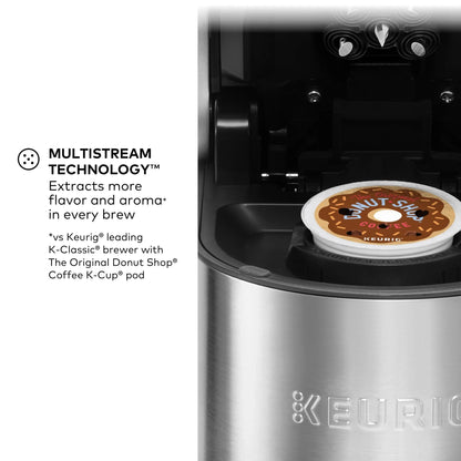 Keurig Single-Serve K-Cup Pod Coffee Maker, Steel - K-Supreme Plus