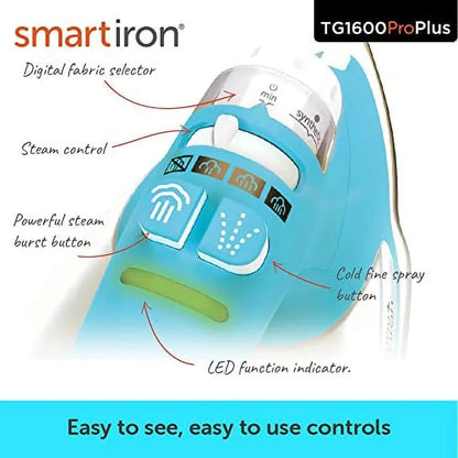 Oliso Pro Plus Ceramic-Coated Steam Iron