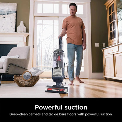 Shark Rotator Bagless Upright Pet Hair Vacuum Cleaner, Navy - Open Box