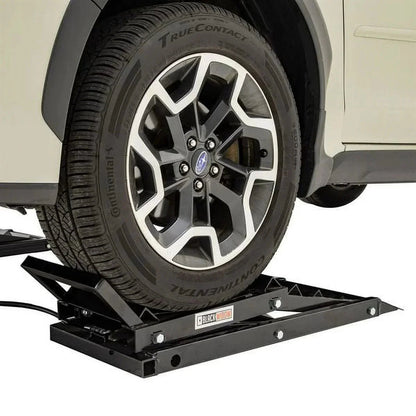 Black Widow Hydraulic Car Lift With Ramp - 3,000 lb. Per Pair Capacity