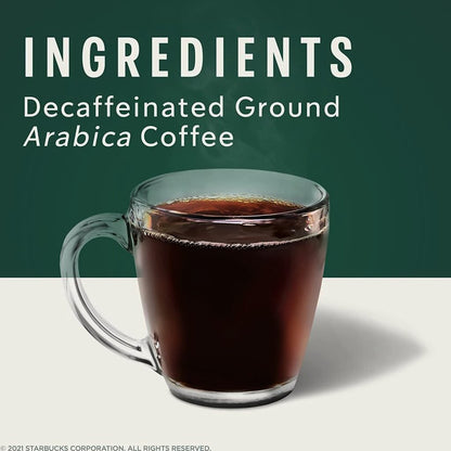 Starbucks VIA Instant Decaf Italian Roast Coffee Dark Roast 100% Arabica 50 Packets